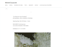 Tablet Screenshot of michelcouturier.com